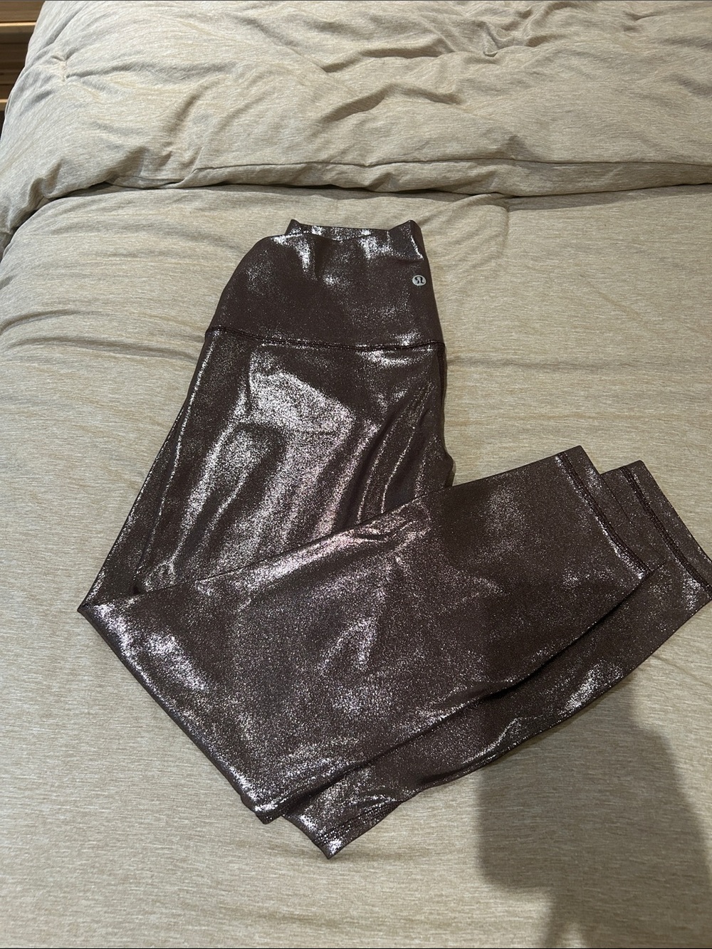 Shimmery brown LULULEMON 25”